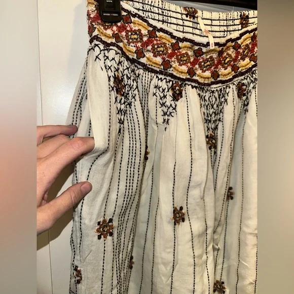 NWOT Free People Embroidered Haram Pants $228 MSRP - Picture 4 of 8